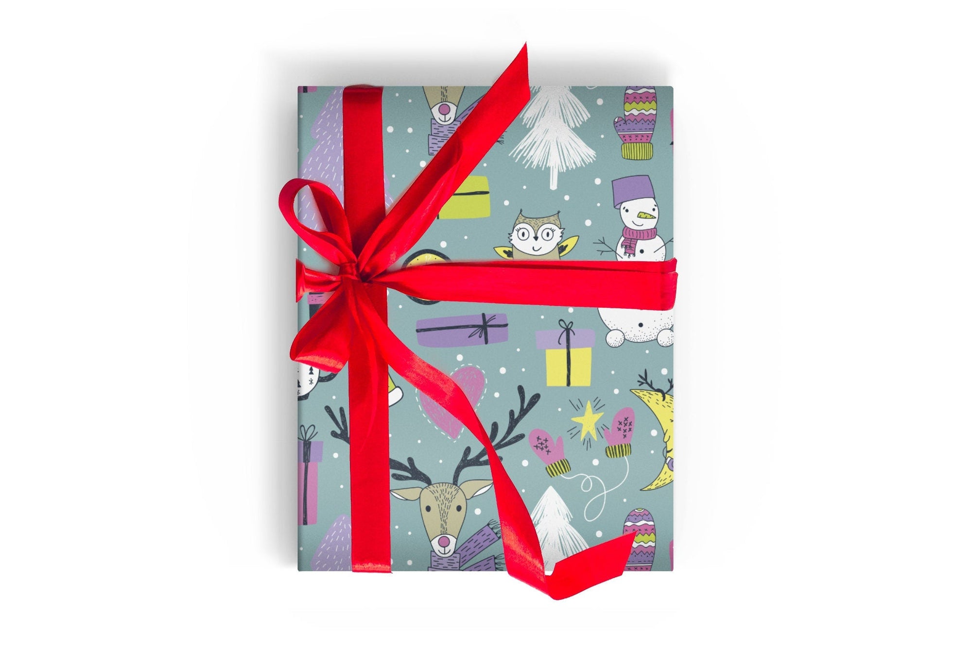 Boho Christmas 2 Wrapping Paper Alexander&#39;s 