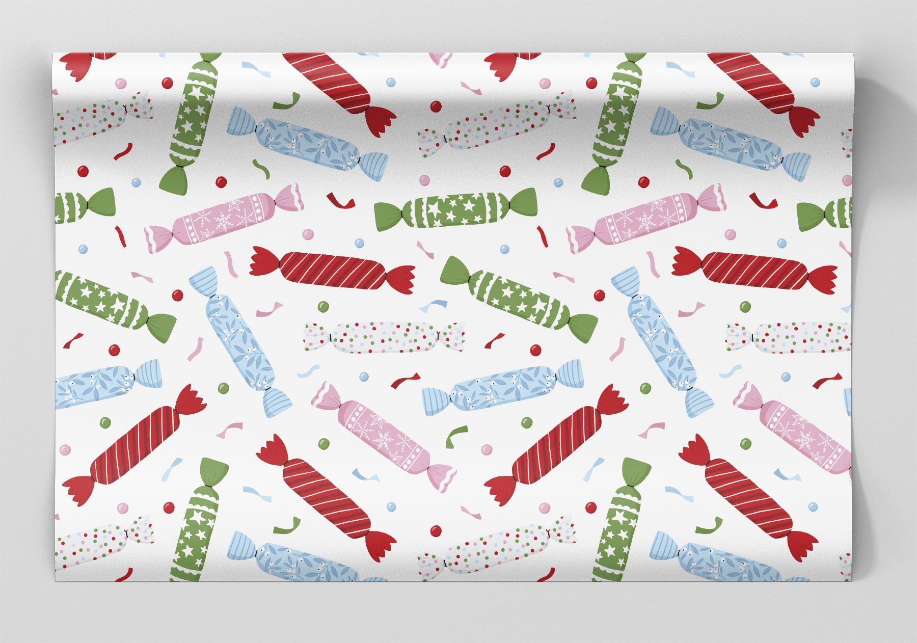 Candy Rolls Wrapping Paper Alexander&#39;s 