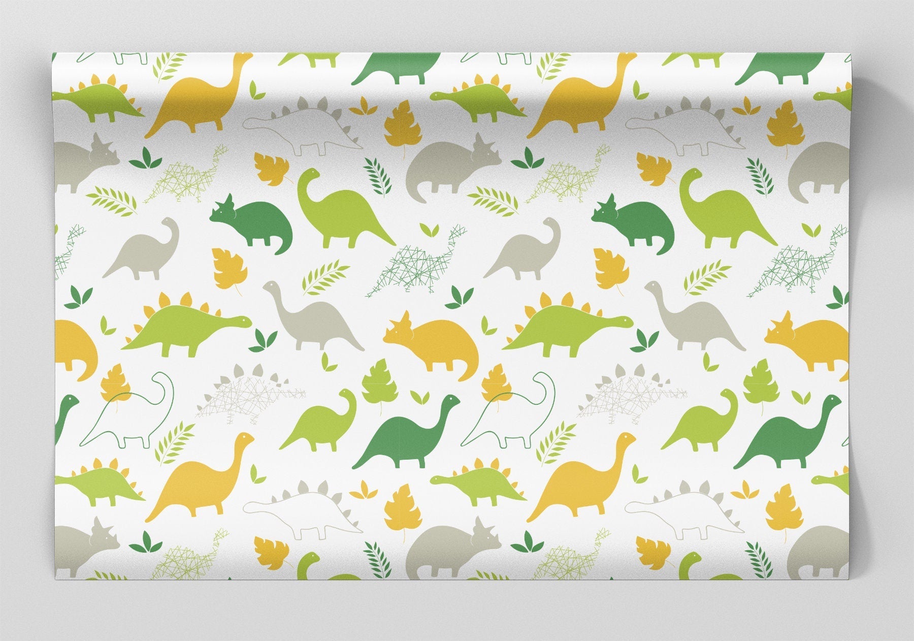Dinosaurs Wrapping Paper Alexander&#39;s 