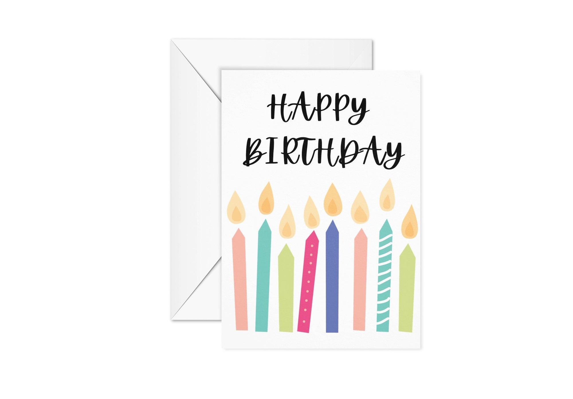 Happy Birthday Greeting Card Violagrace-174 