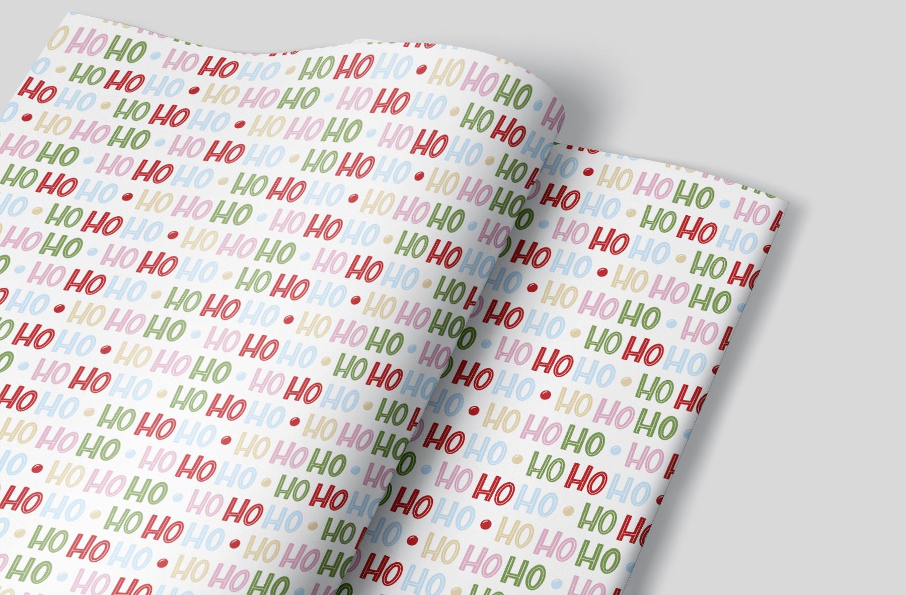 Ho Ho Ho 2 Wrapping Paper Alexander&#39;s 