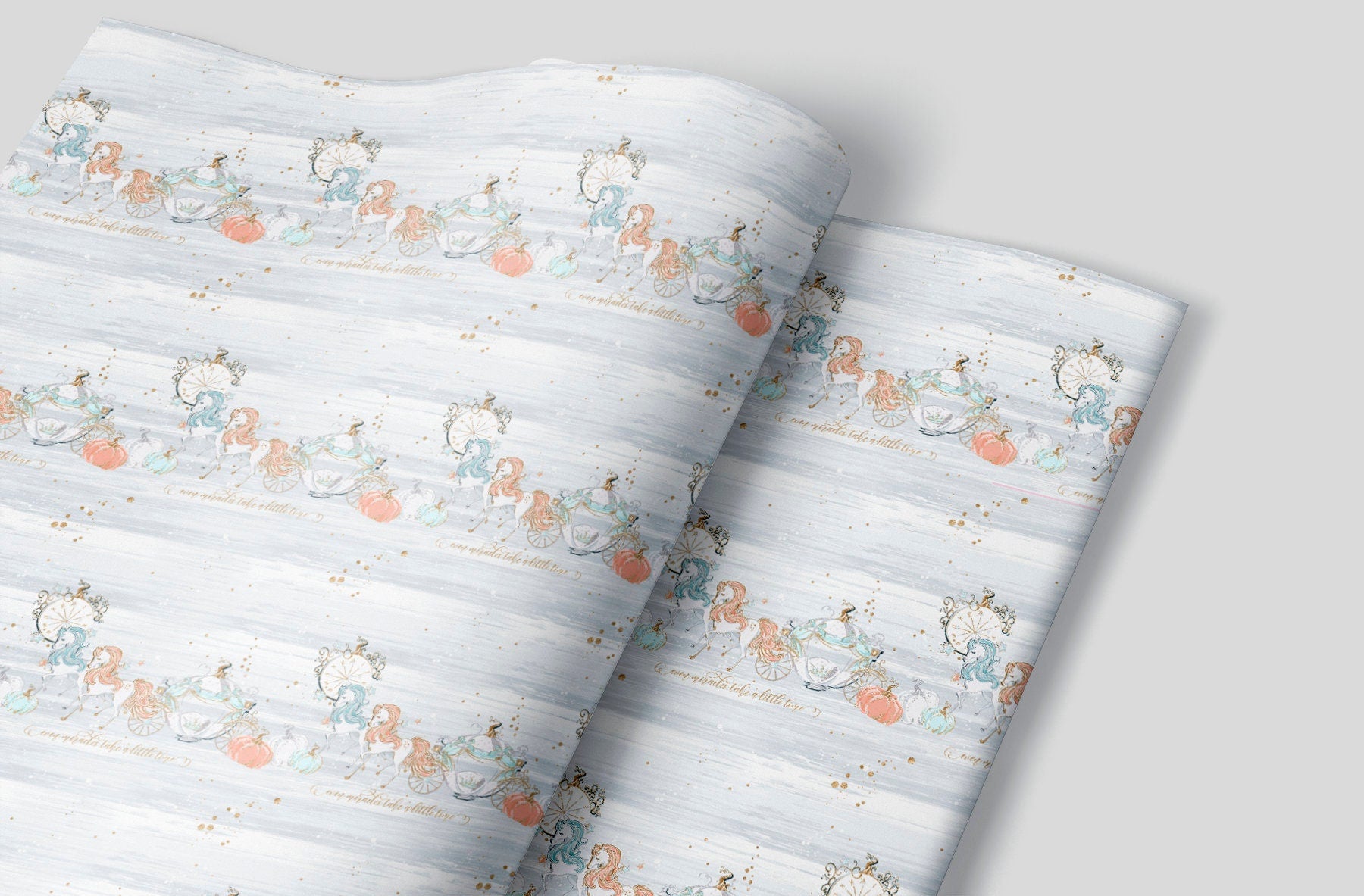 Princess Carriage Wrapping Paper Alexander&#39;s 