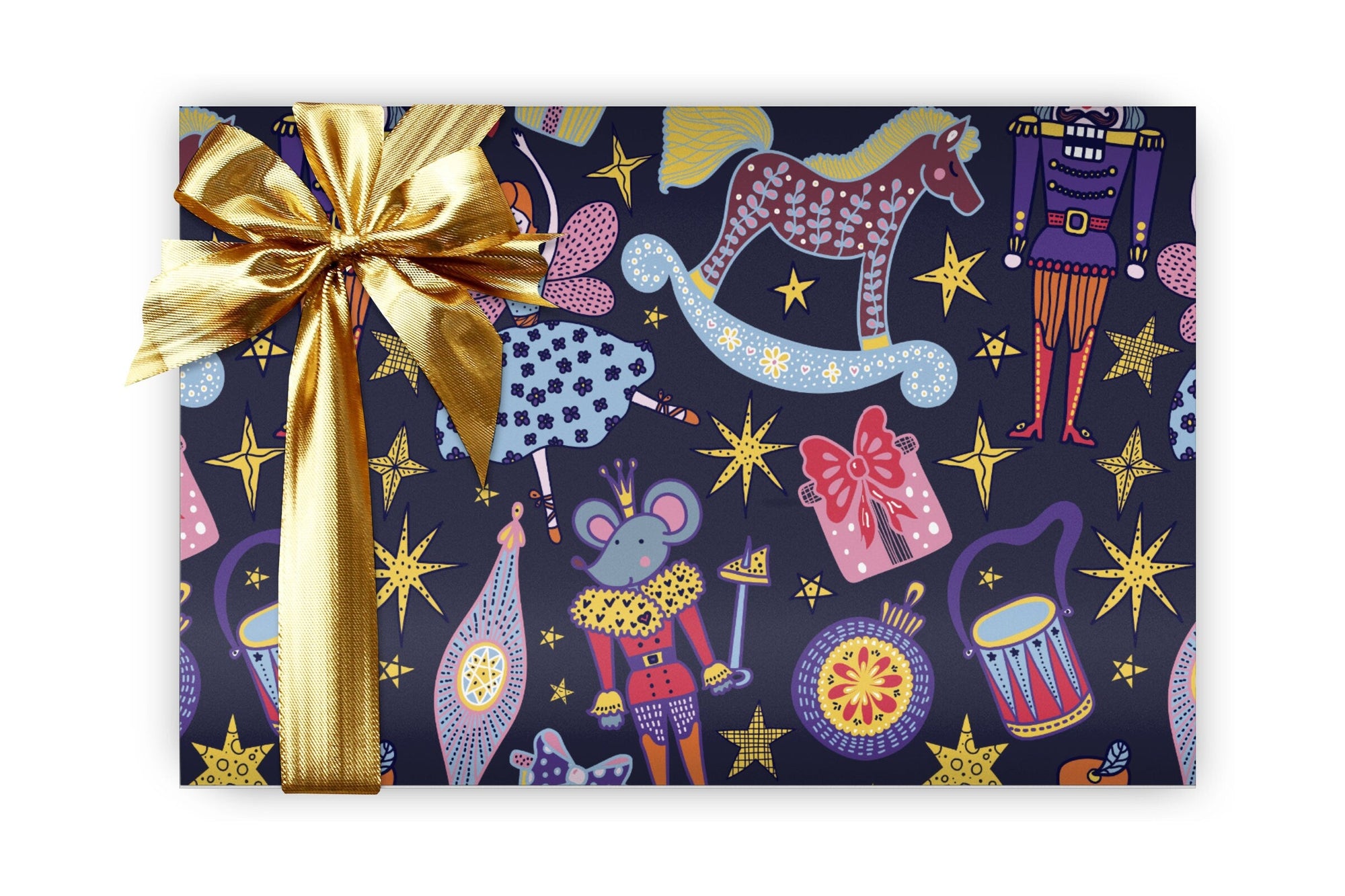 The Nutcracker at Night Wrapping Paper Alexander&#39;s 