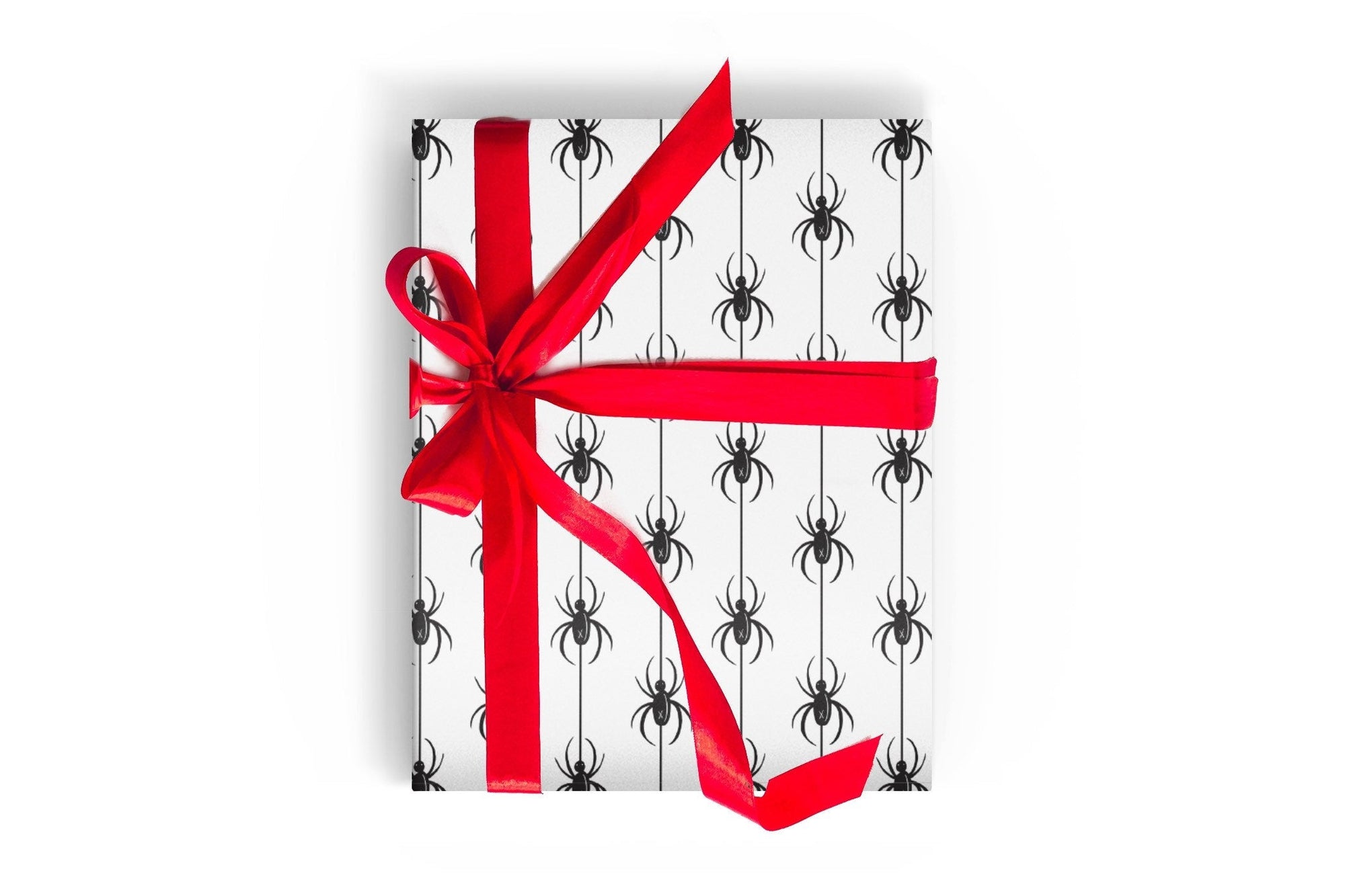 Black Spider Wrapping Paper Alexander&#39;s 