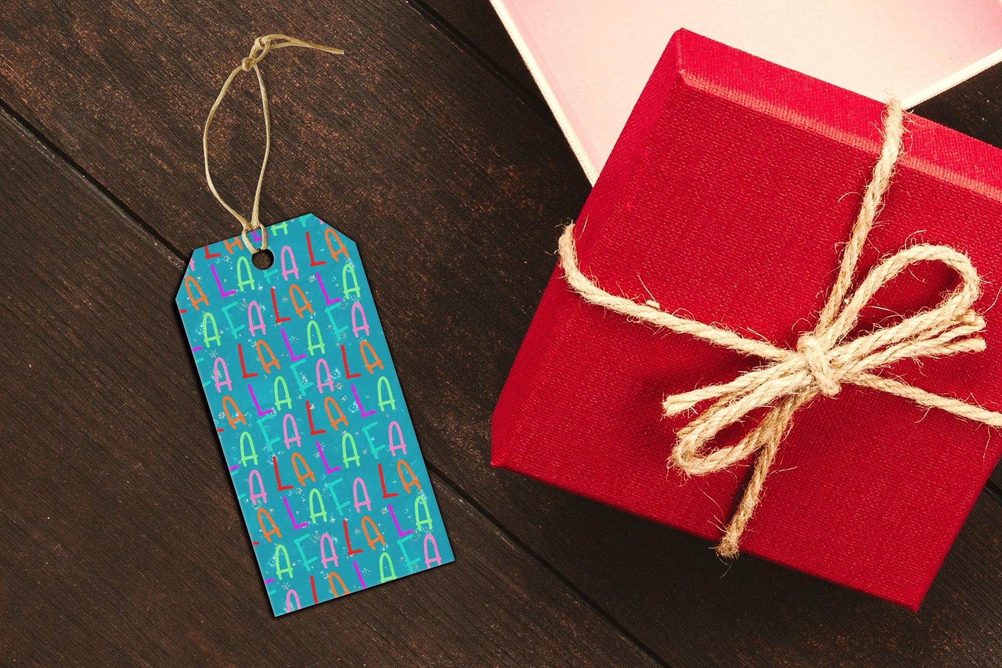 Fa La La Gift Tags - Set of 10 Gift Tags &amp; Labels Violagrace-174 