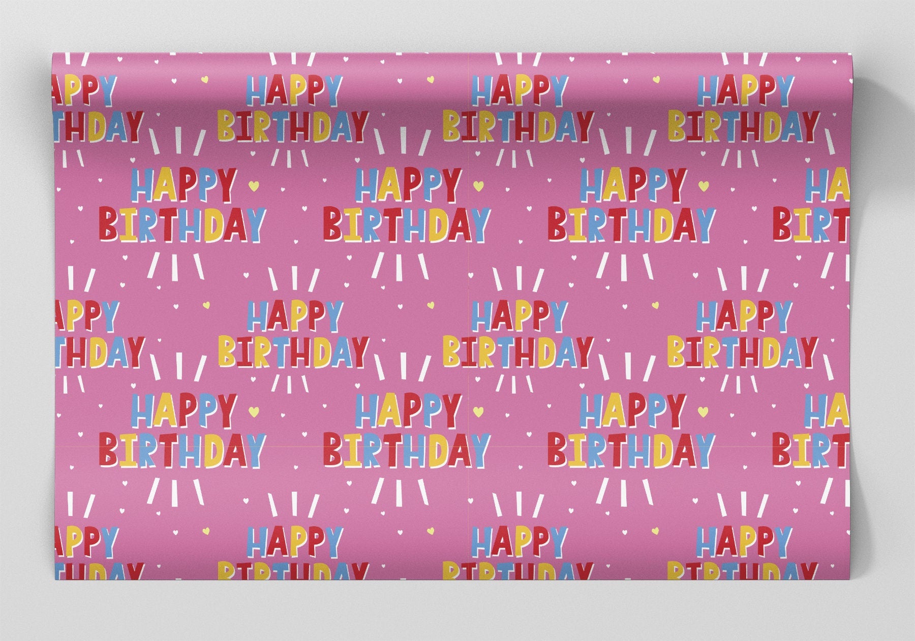 Happy Birthday On Pink Alexander&#39;s 