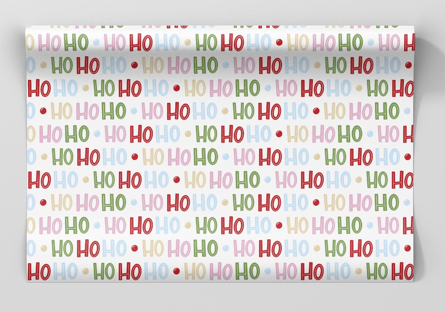 Ho Ho Ho 2 Wrapping Paper Alexander's 