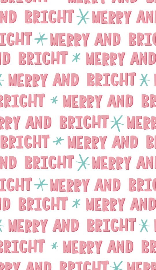 Merry and Bright Gift Tags—Set of 10 Gift Tags &amp; Labels Viola Grace Shop 