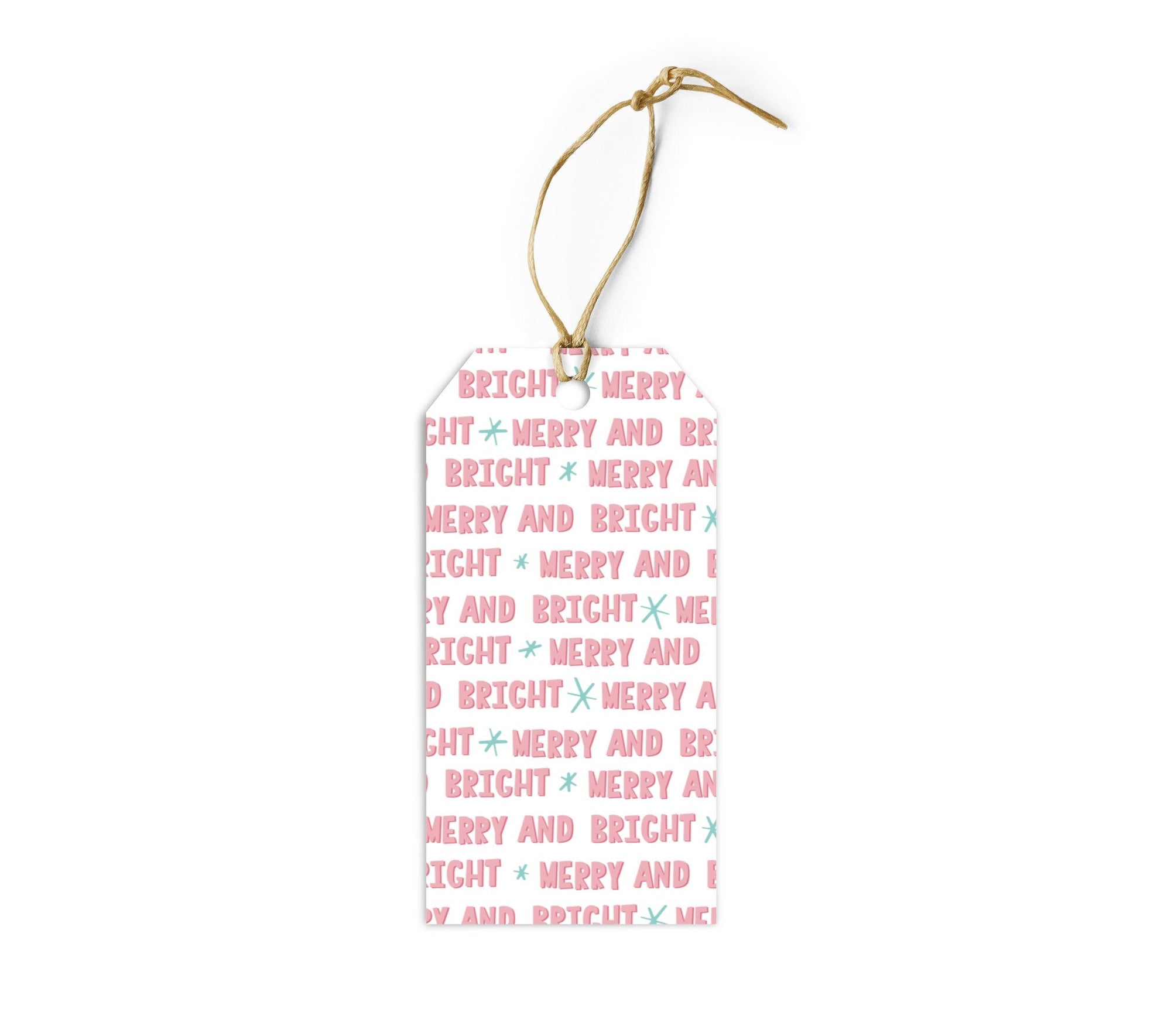 Merry and Bright Gift Tags—Set of 10 Gift Tags &amp; Labels Viola Grace Shop 