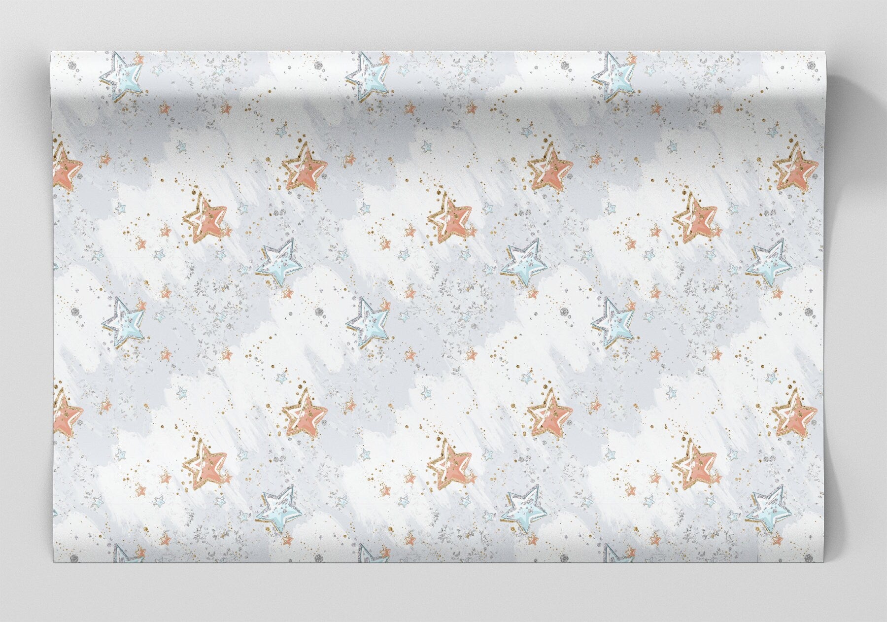 Princess Stars Wrapping Paper Alexander&#39;s 