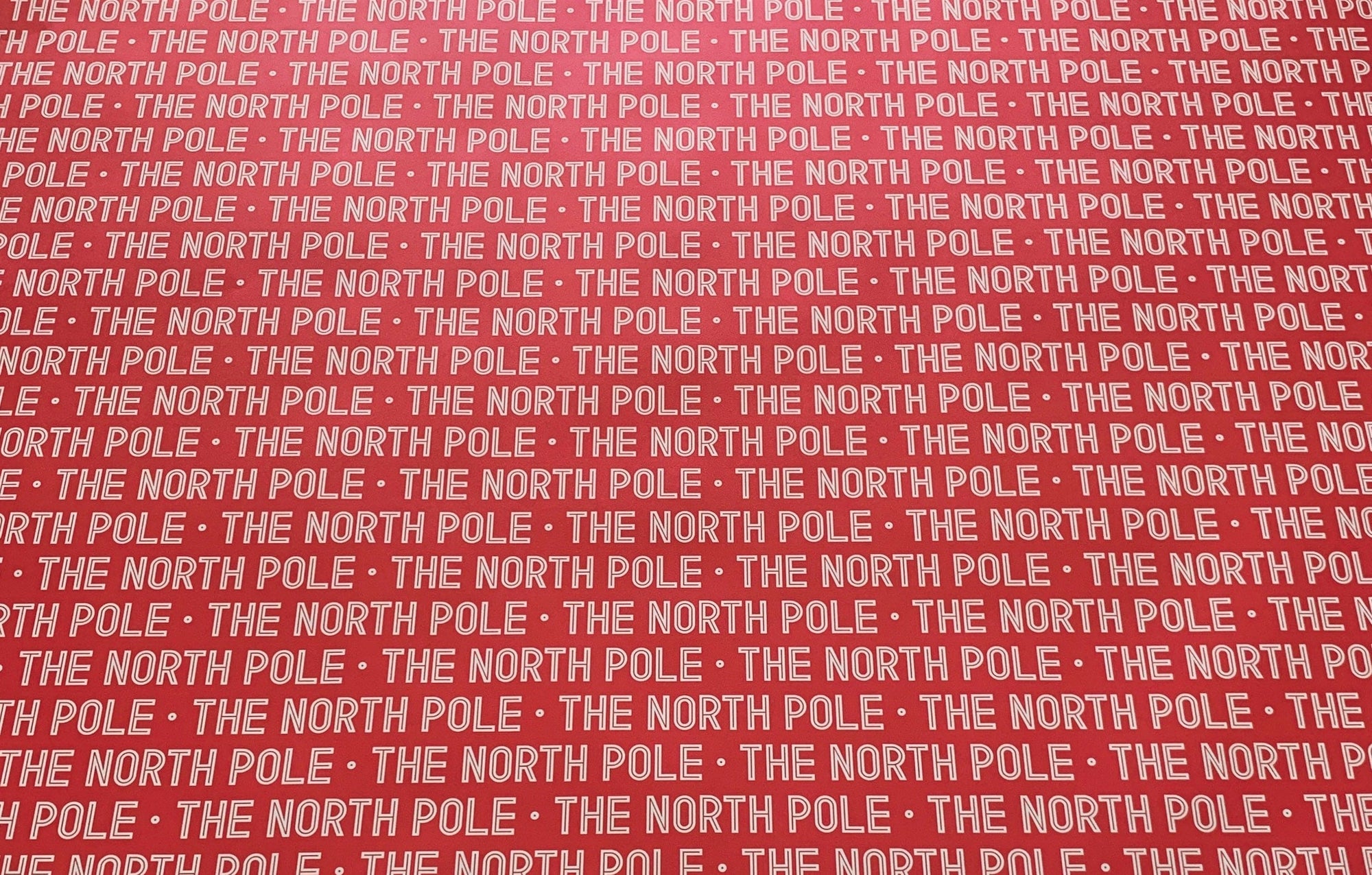 The North Pole Wrapping Paper Alexander&#39;s 