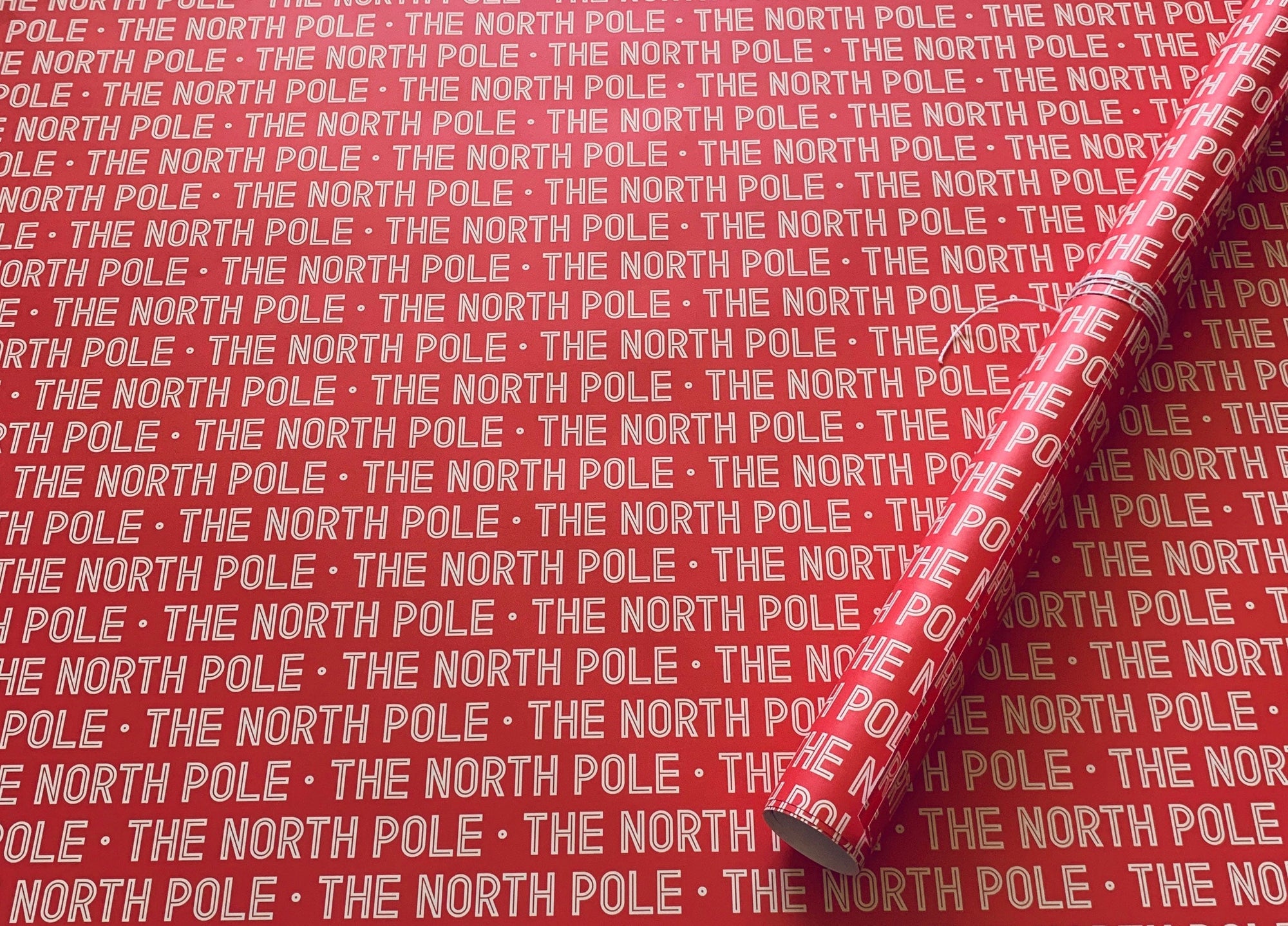 The North Pole Wrapping Paper Alexander&#39;s 
